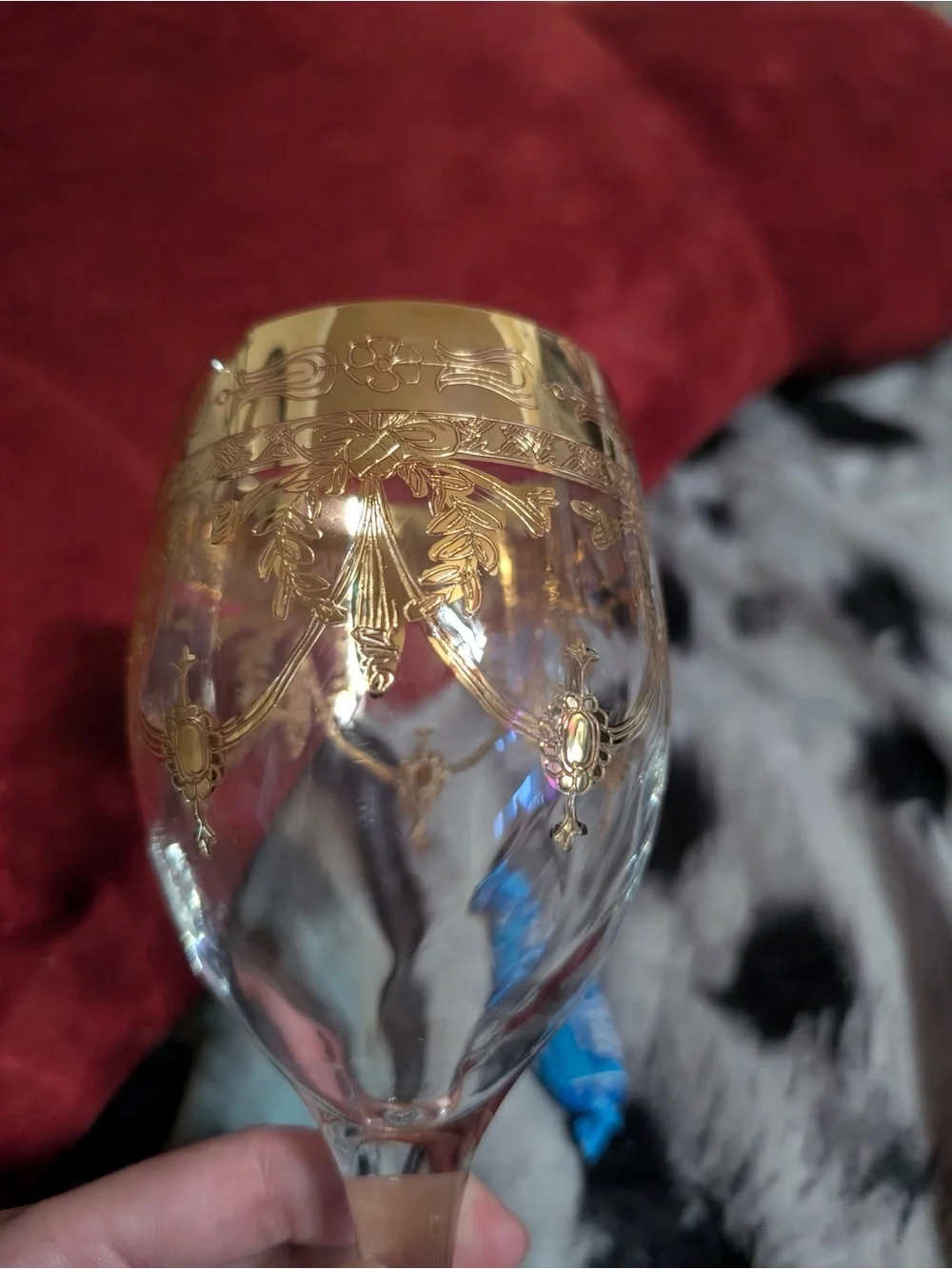 Baccarat crystal wine